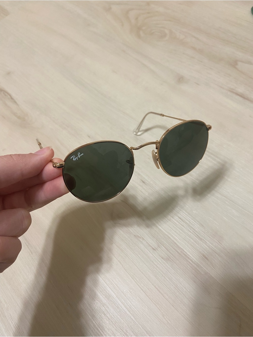 Ray ban round metal sunglasses